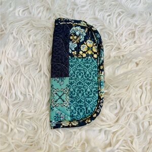 Floral Patterned Quilted Sunglasses/ Eyeglass Pouch